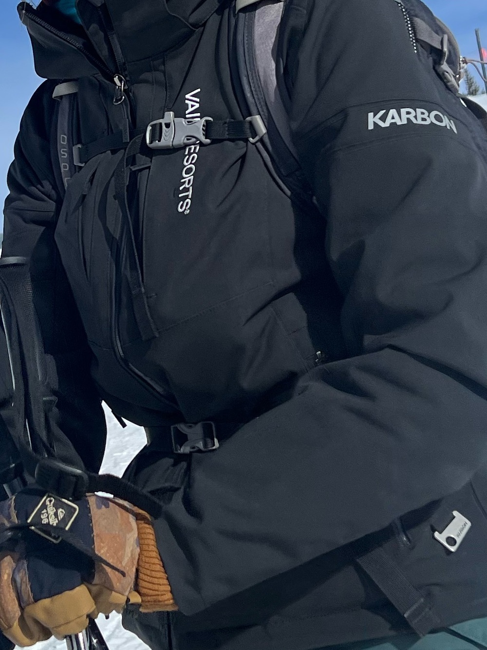 Karbon tech vail resorts ski coat